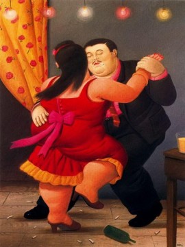 Fernando Botero Painting - Por Amor al Arte Fernando Botero